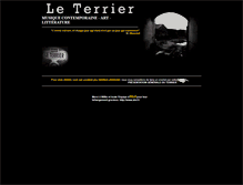 Tablet Screenshot of le-terrier.net